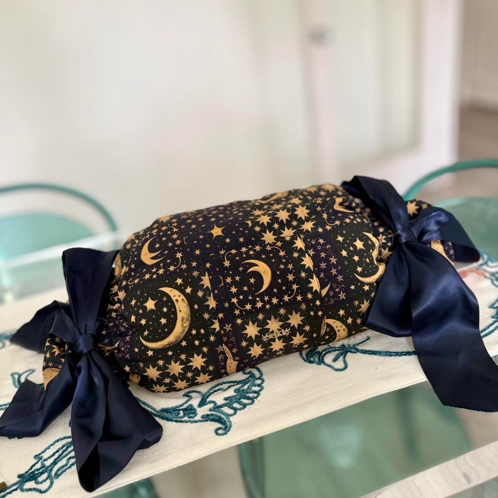 Selkie Moon Quilt Muff Purse